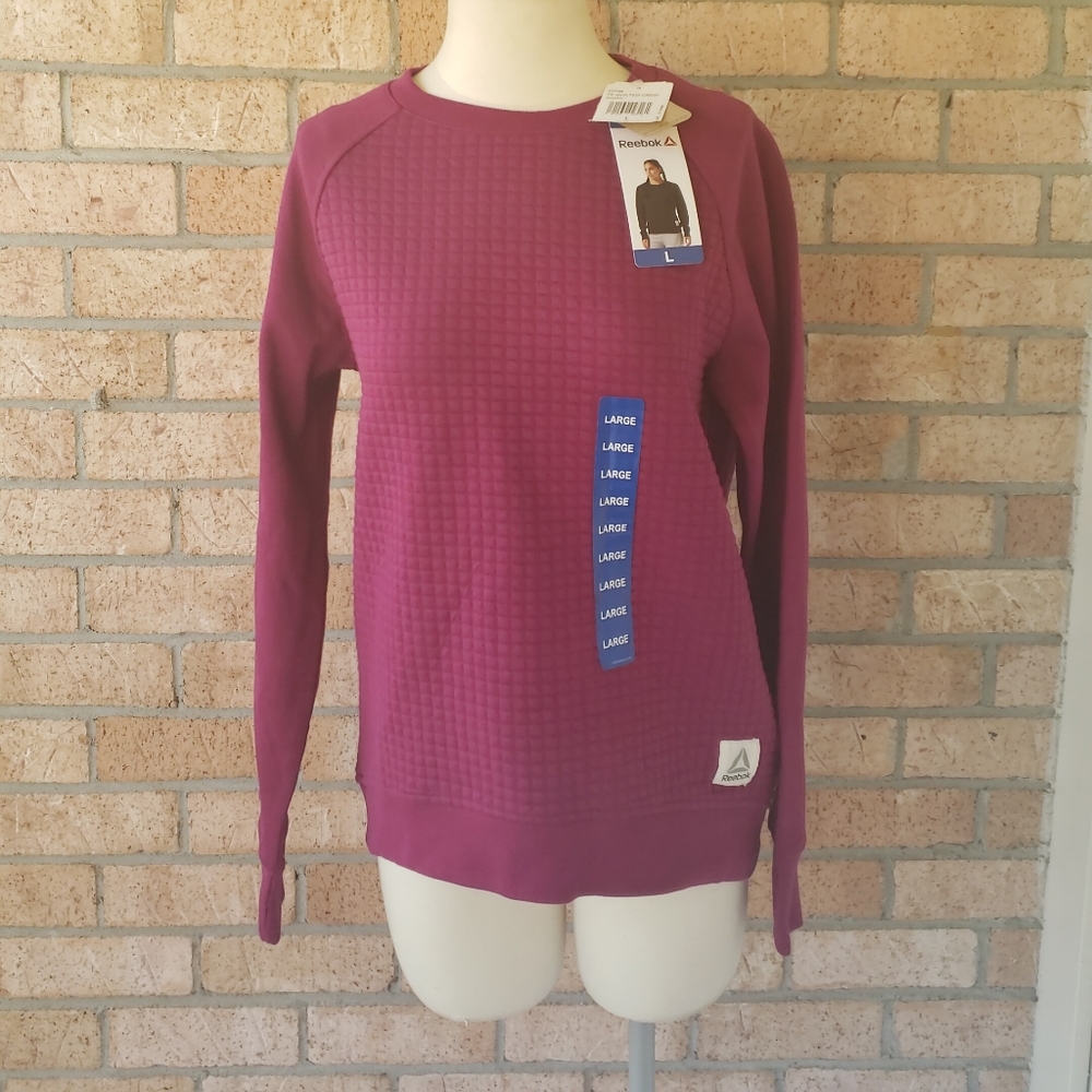 Reebok TE Quilted Crew Top